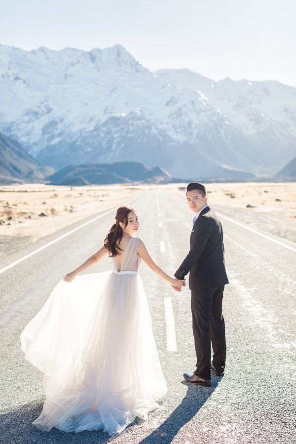 紐西蘭婚紗拍攝 - 庫克山冰川 by Fei on OneThreeOneFour 34