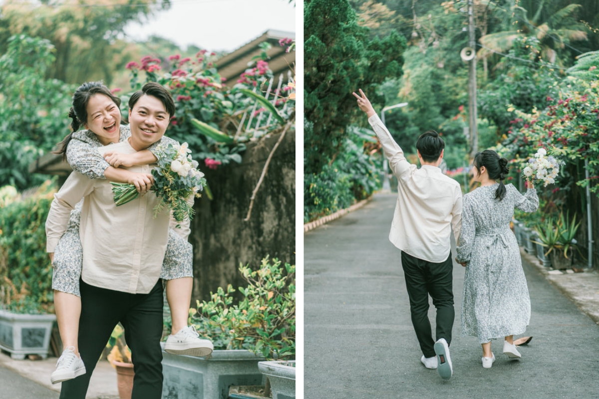 Taiwan Pre-Wedding Photoshoot Waterfront Cafe Streets Playground by  on OneThreeOneFour 19