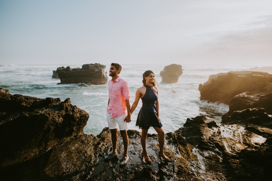 Indian Couple Mengening Beach Prewedding Photoshoot in Bali by Cahya on OneThreeOneFour 26