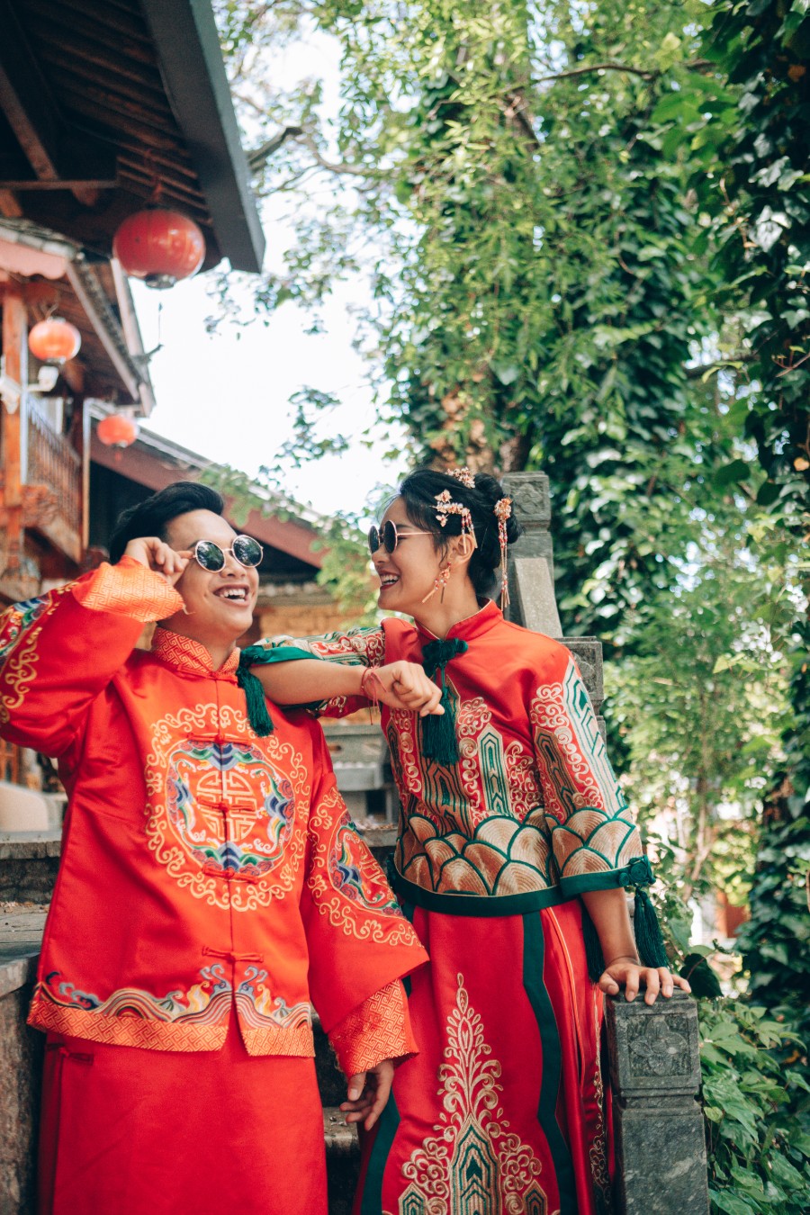 Yunnan Outdoor Pre-Wedding Photoshoot At Lijiang Jade Dragon Mountain & Ancient Town by Cao on OneThreeOneFour 12