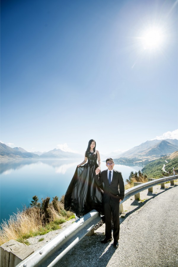 New Zealand Starry Night Prewedding Photoshoot with Alpaca Farm  by Mike on OneThreeOneFour 27