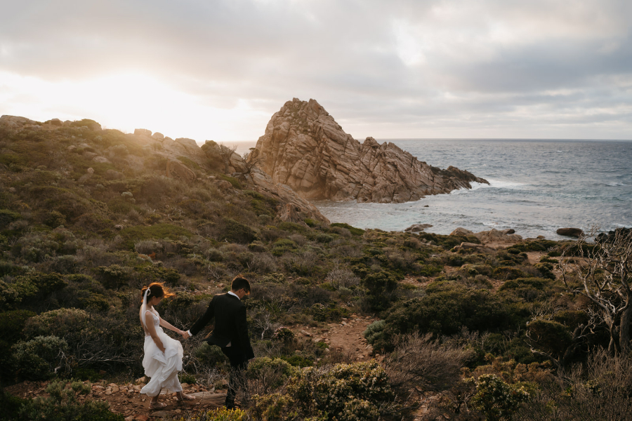 澳洲珀斯婚紗拍攝 舒格洛夫岩和蘭斯林沙丘 by Rebecca on OneThreeOneFour 2