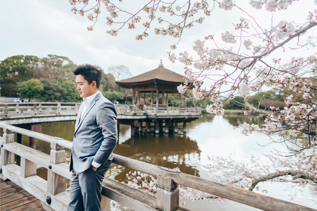 穿著日本傳統和服在日本京都櫻花季的婚紗拍攝 by Kinosaki on OneThreeOneFour 22