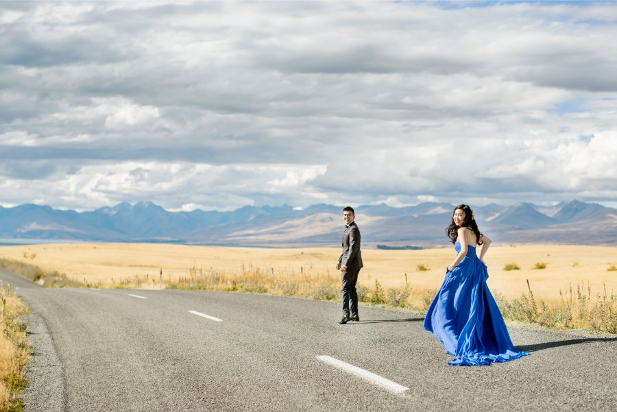 New Zealand Starry Night Prewedding Photoshoot with Alpaca Farm  by Mike on OneThreeOneFour 10