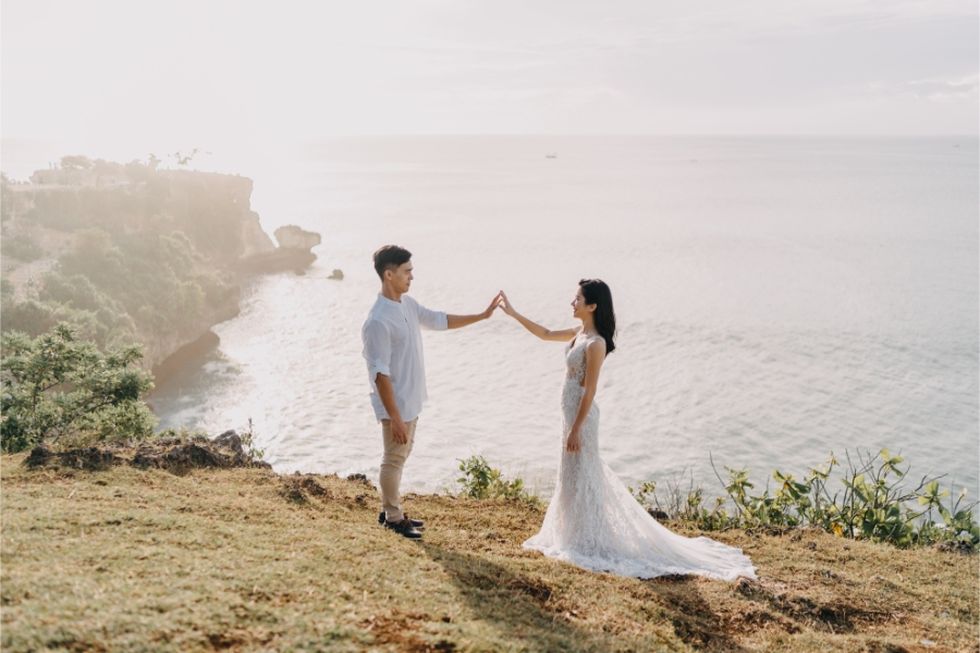 A&W: Bali Full-day Pre-wedding Photoshoot at Cepung Waterfall and Balangan Beach by Agus on OneThreeOneFour 37