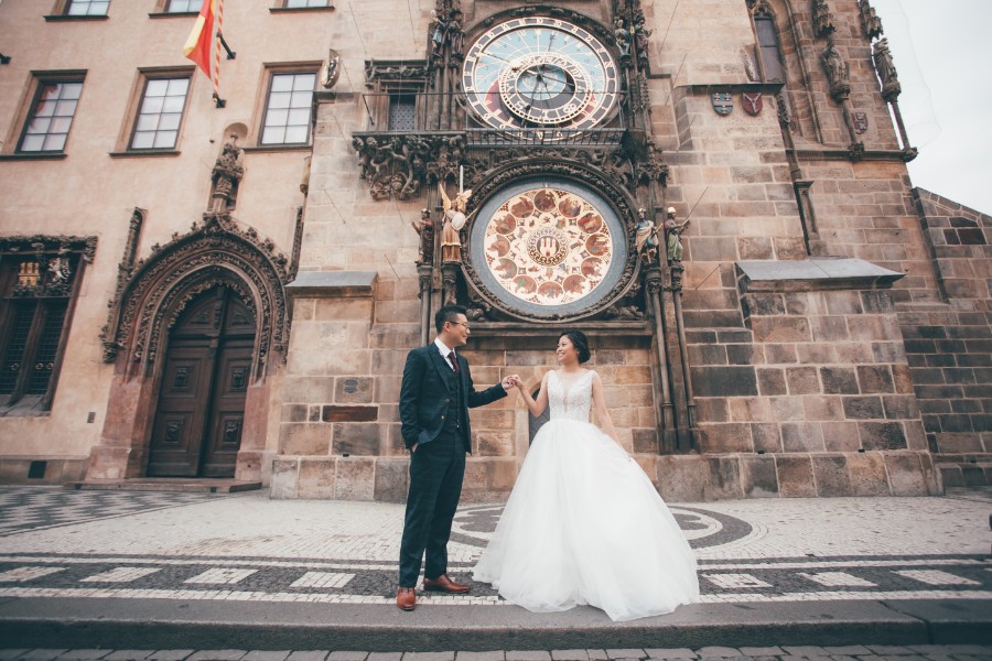 M&B: Prague Fairytale Pre-wedding Photoshoot  by Nika on OneThreeOneFour 0