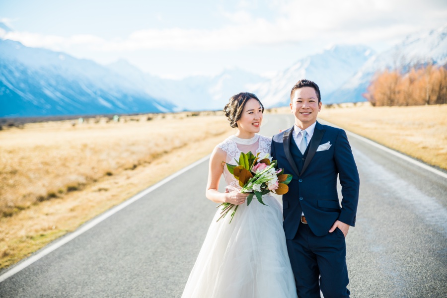New Zealand Lake Tekapo, Lake Pukaki and Arrowtown Pre-Wedding Photoshoot by Fei on OneThreeOneFour 5