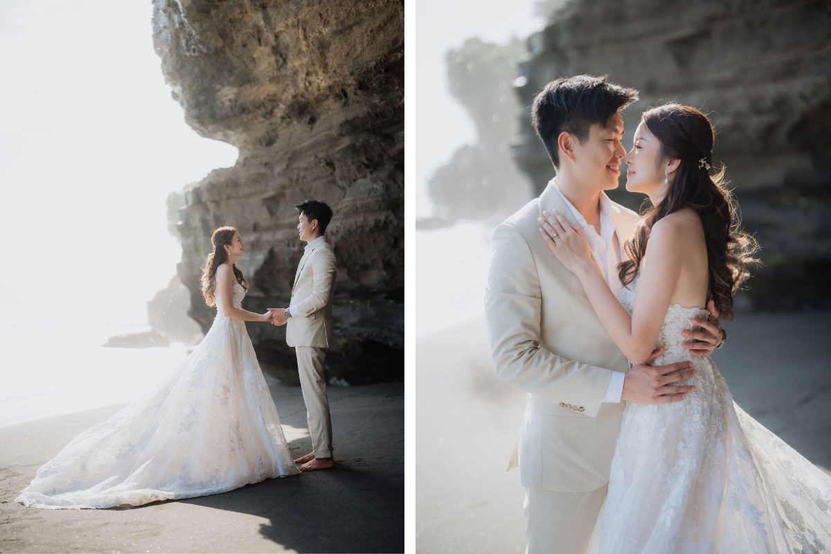 Bali Prewedding Photoshoot At Lake Tamblingan, Munduk Waterfall And Sunset At Mengening Beach by Cahya on OneThreeOneFour 26