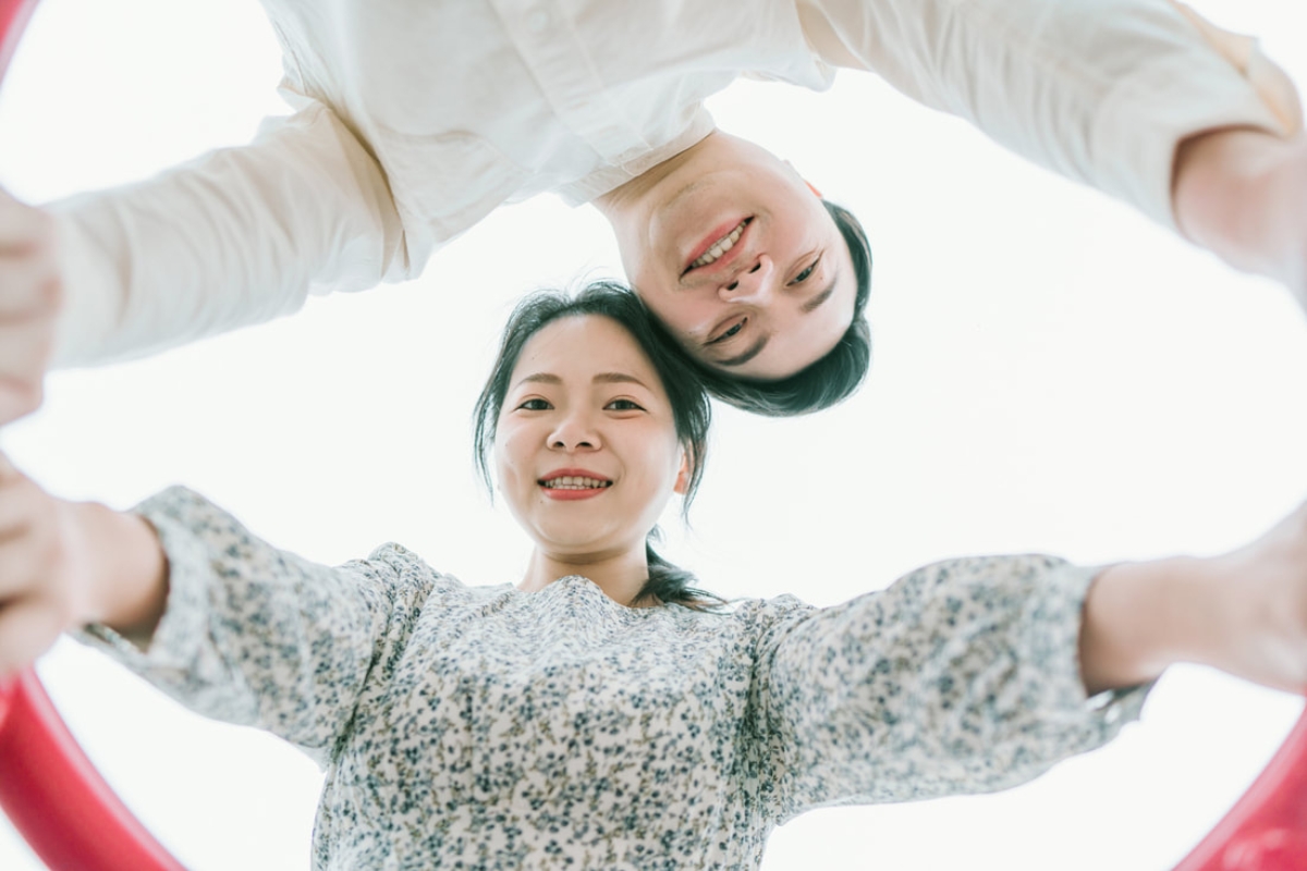 Taiwan Pre-Wedding Photoshoot Waterfront Cafe Streets Playground by  on OneThreeOneFour 35