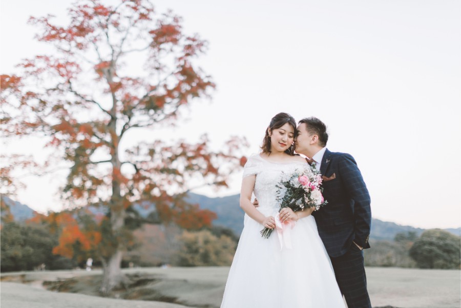 E&L: Kyoto Pre-wedding Photoshoot at Nara Park and Gion District by Jia Xin on OneThreeOneFour 20