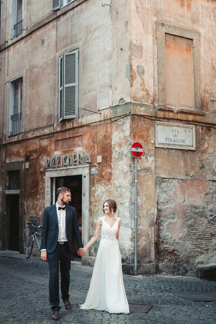 Rome Wedding Photoshoot - Pantheon by Olga  on OneThreeOneFour 15