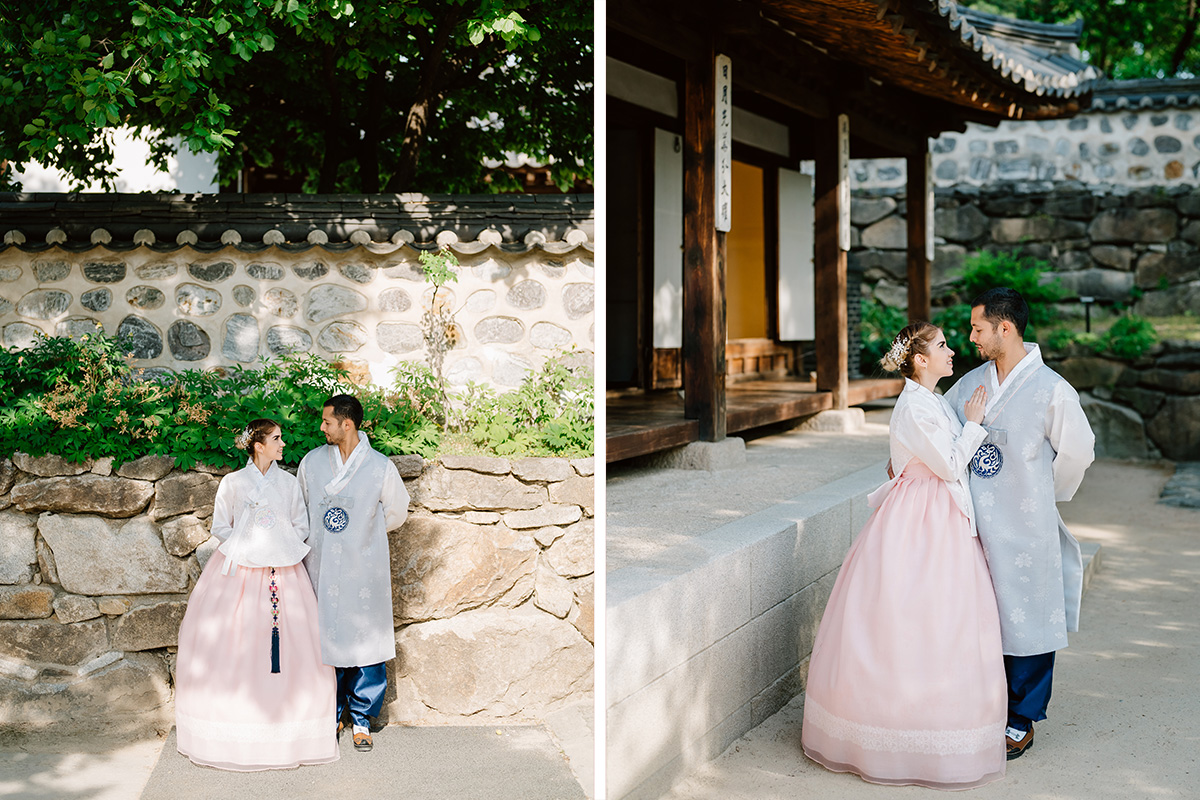 Korean Couple Hanbok Photoshoot for Foreigners by Jungyeol on OneThreeOneFour 2