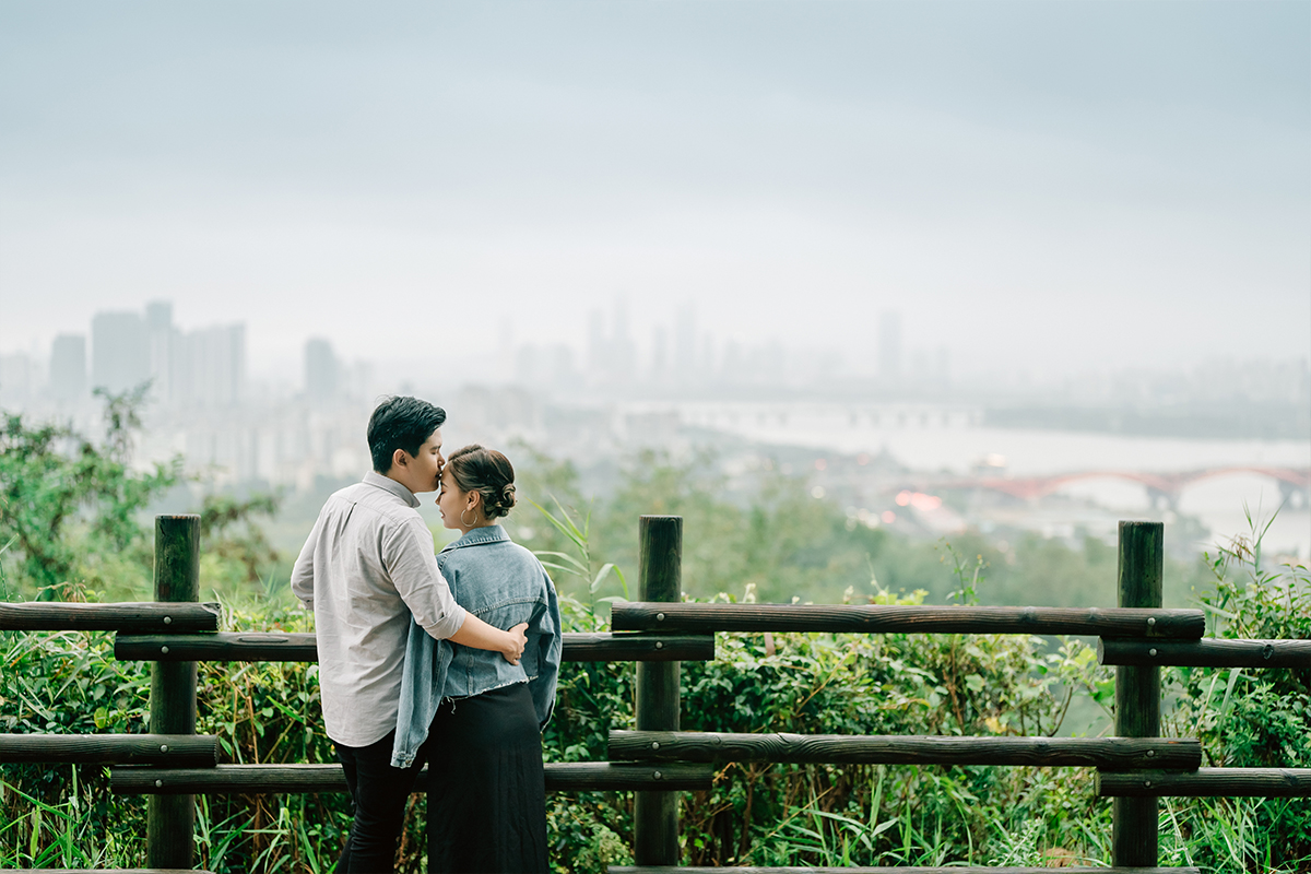 Korea Casual Elopement Couple Photoshoot at Haneul Sky Park by Jungyeol on OneThreeOneFour 14