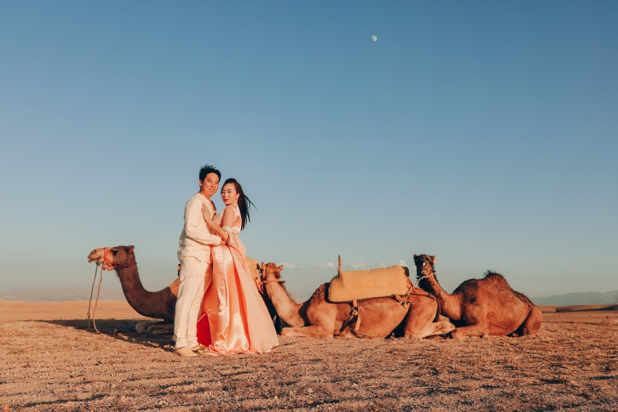 Morocco Surprise Proposal And Casual Couple Photoshoot At Agafay Desert by AW on OneThreeOneFour 17