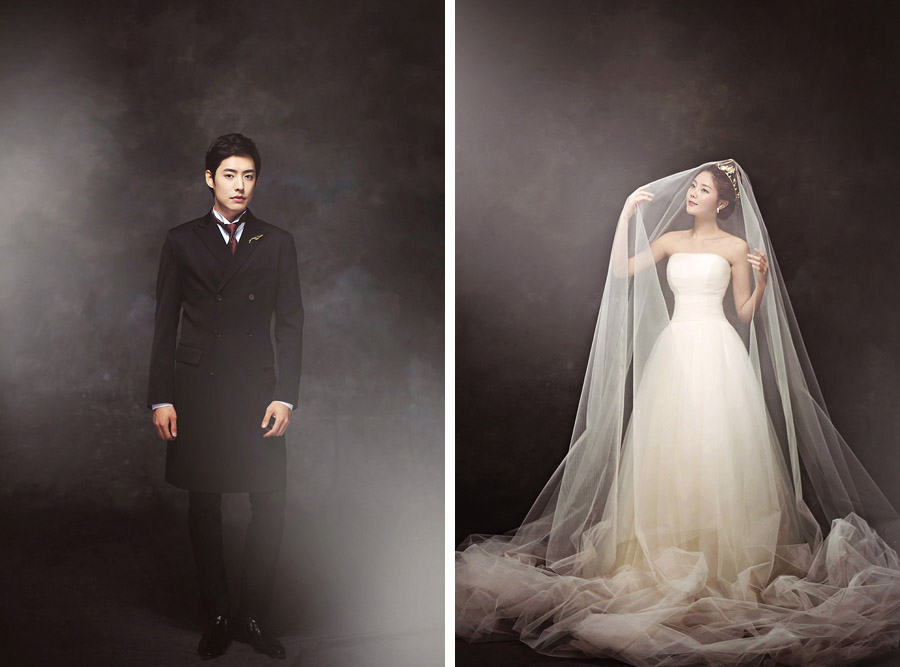 Korean Studio Pre-Wedding Photography: 2016 Romantic Vintage Collection  by Bong Studio on OneThreeOneFour 24