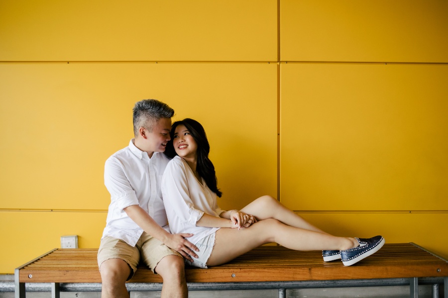 L&Y: Singapore Pre-wedding Photoshoot at Jurong Lake Gardens, Colonial Houses, and IKEA by Cheng on OneThreeOneFour 18