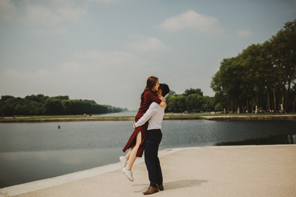 Pre-Wedding Photoshoot In Paris At Eiffel Tower And Palace Of Versailles  by LT on OneThreeOneFour 19