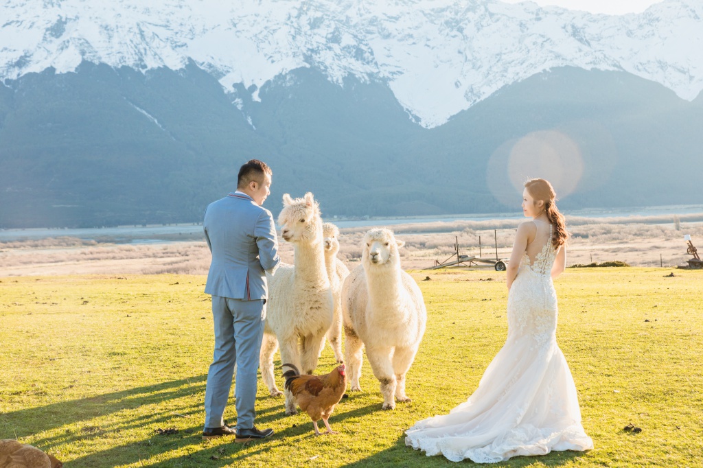 紐西蘭婚紗拍攝 - 海斯湖、瓦納卡湖和庫克山 by Fei on OneThreeOneFour 23