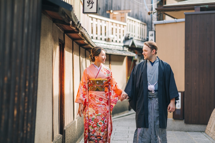 Kyoto Kimono Prewedding Photoshoot Higashiyama District Japan by Shu Hao on OneThreeOneFour 78