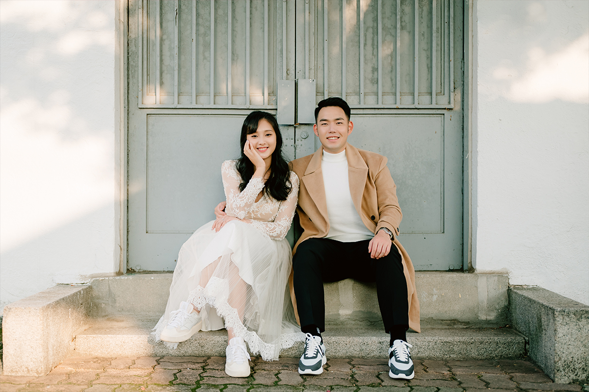 Yellow Gingko Autumn Pre-Wedding in Korea - Seoul Forest, Namsamgol Hanok Village & Samcheong-dong Cafe Street by Jungyeol on OneThreeOneFour 25