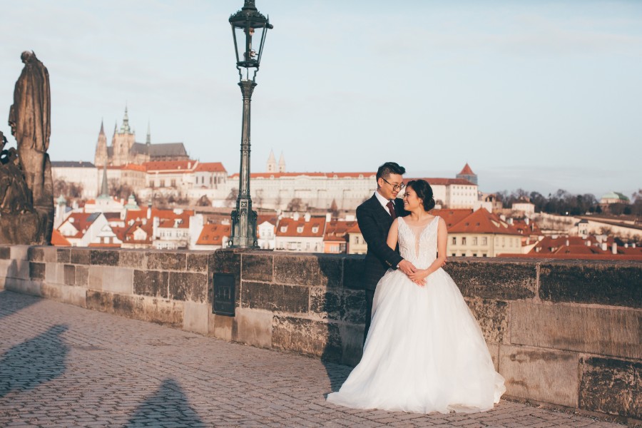 M&B: Prague Fairytale Pre-wedding Photoshoot  by Nika on OneThreeOneFour 13
