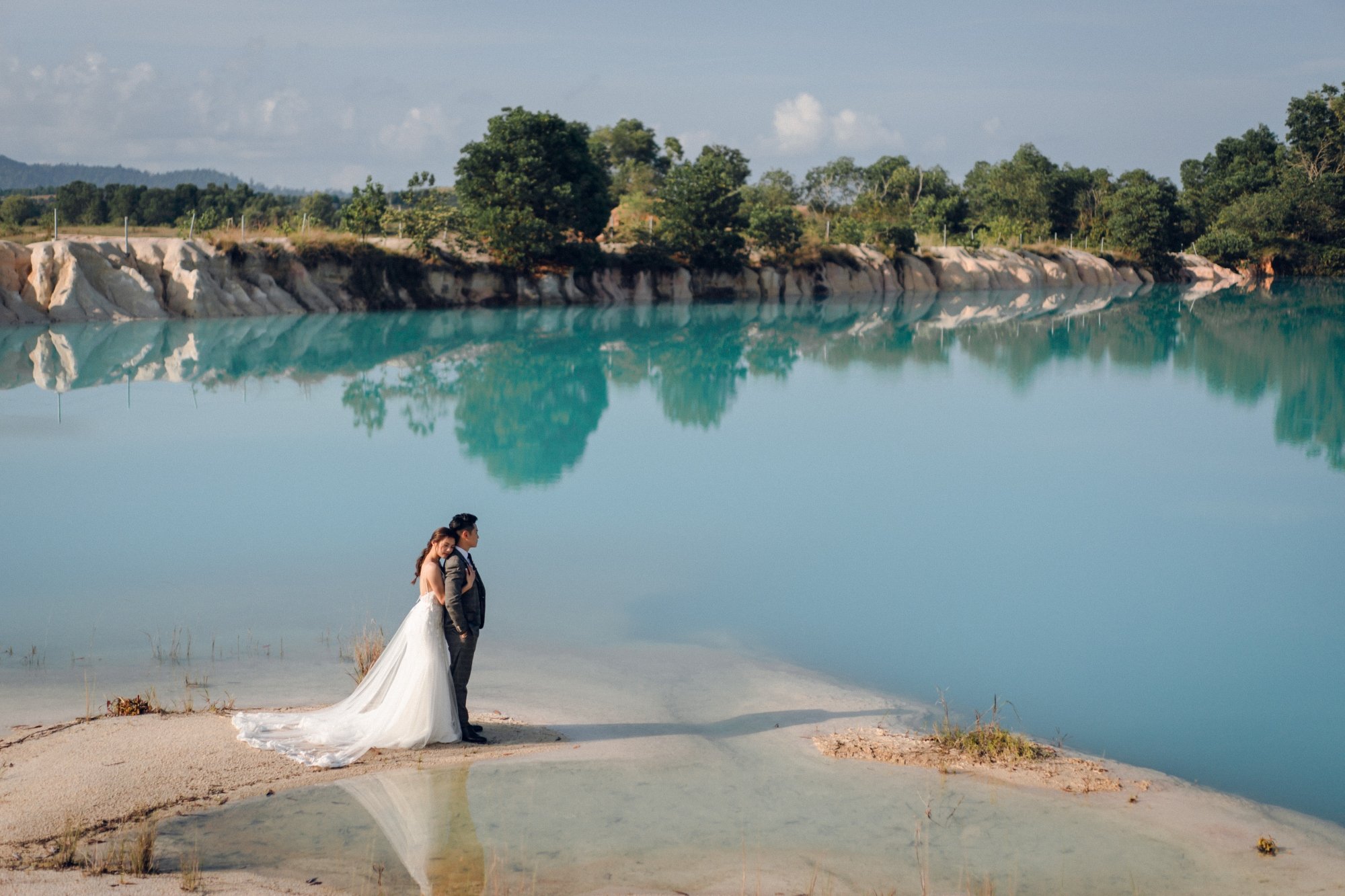 Bintan Pre-Wedding Photoshoot: Xiao Qian & Xavier's Romantic Shoot at ANMON Resort, Blue Lake, Sand Dunes & ATV Adventure by HS on OneThreeOneFour 26