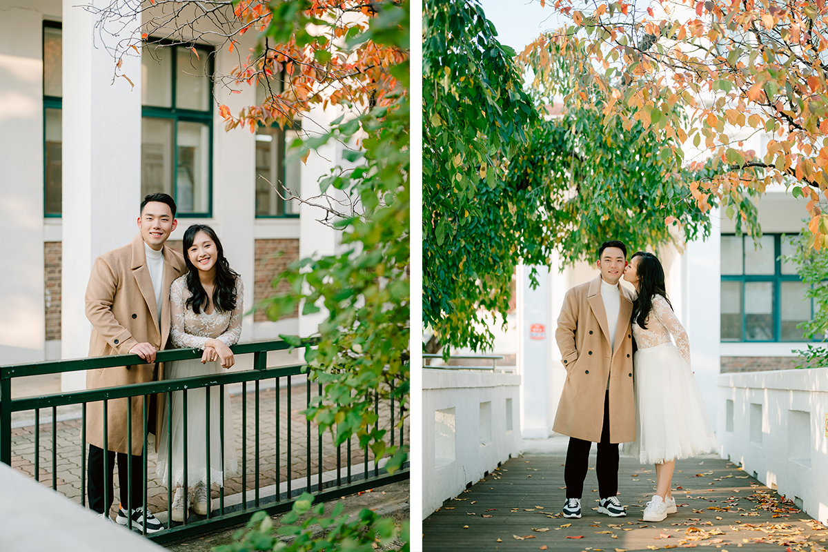 Yellow Gingko Autumn Pre-Wedding in Korea - Seoul Forest, Namsamgol Hanok Village & Samcheong-dong Cafe Street by Jungyeol on OneThreeOneFour 22