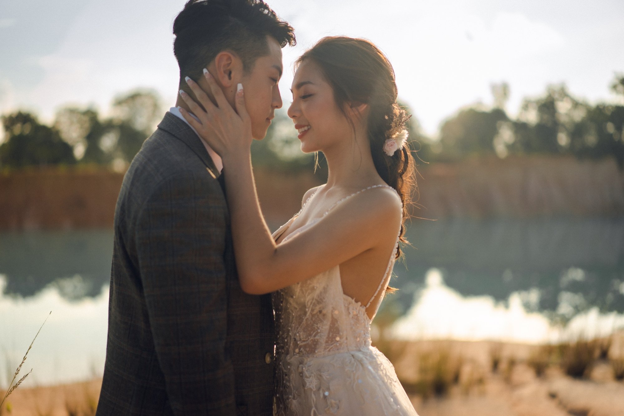 Bintan Pre-Wedding Photoshoot: Xiao Qian & Xavier's Romantic Shoot at ANMON Resort, Blue Lake, Sand Dunes & ATV Adventure by HS on OneThreeOneFour 17