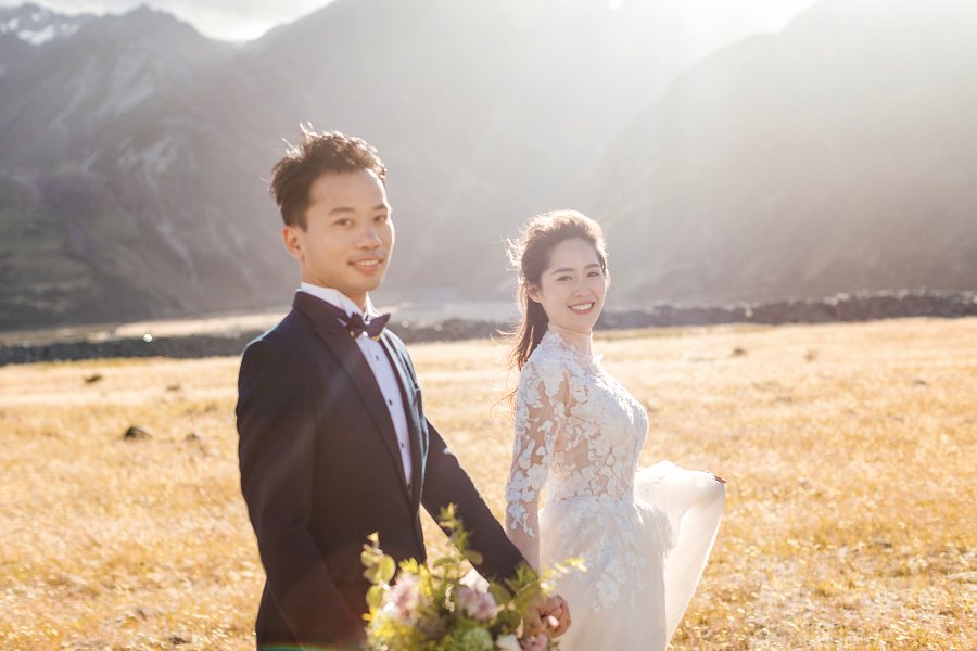 J&T: New Zealand Pre-wedding Photoshoot at Lavender Farm by Fei on OneThreeOneFour 10