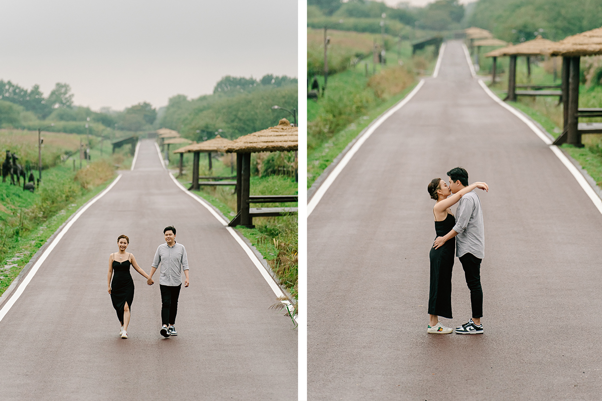 Korea Casual Elopement Couple Photoshoot at Haneul Sky Park by Jungyeol on OneThreeOneFour 4