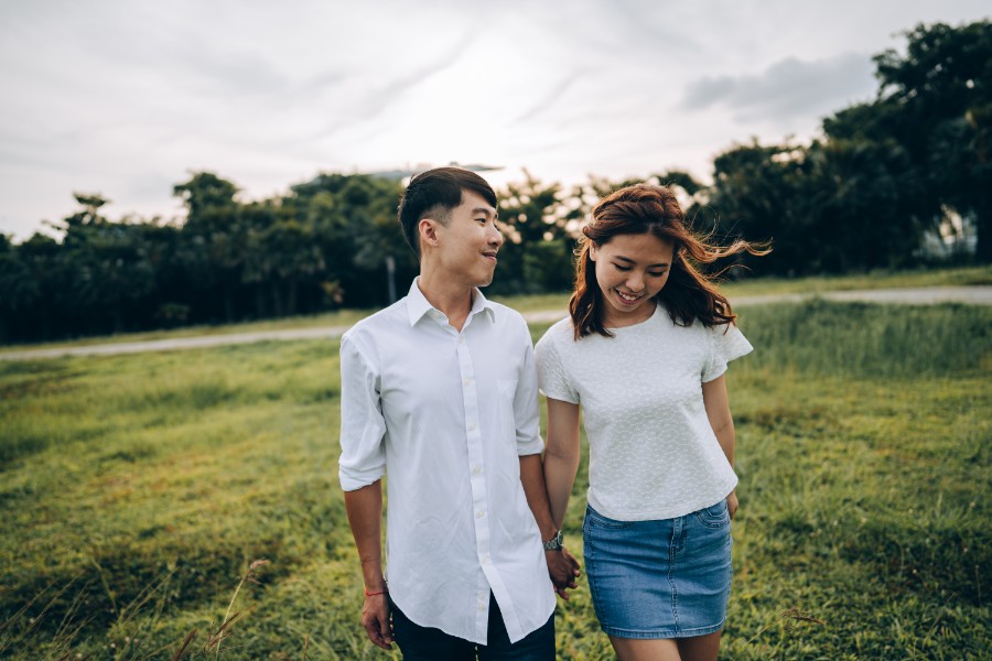 B&LY: Fort Canning, beach and Marina Bay Sands pre-wedding by Michael on OneThreeOneFour 19