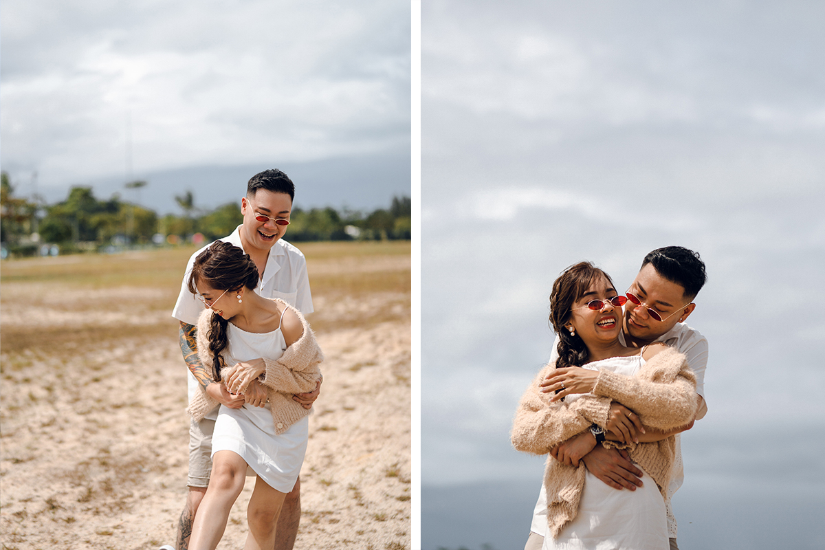 Bintan Pre-Wedding Photoshoot: Kellyn & Jiabao’s Fun Adventure at Blue Lake, Sand Dunes & ANMON Resort by HS on OneThreeOneFour 22