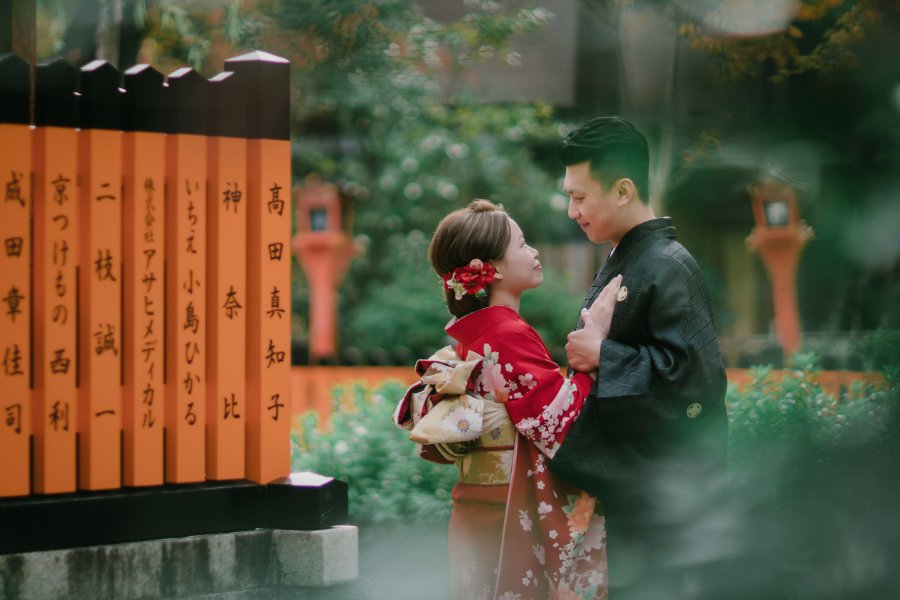 Autumn Japan Kyoto Pre-Wedding Photoshoot At Nara Deer Park and Gion by Kinosaki on OneThreeOneFour 3