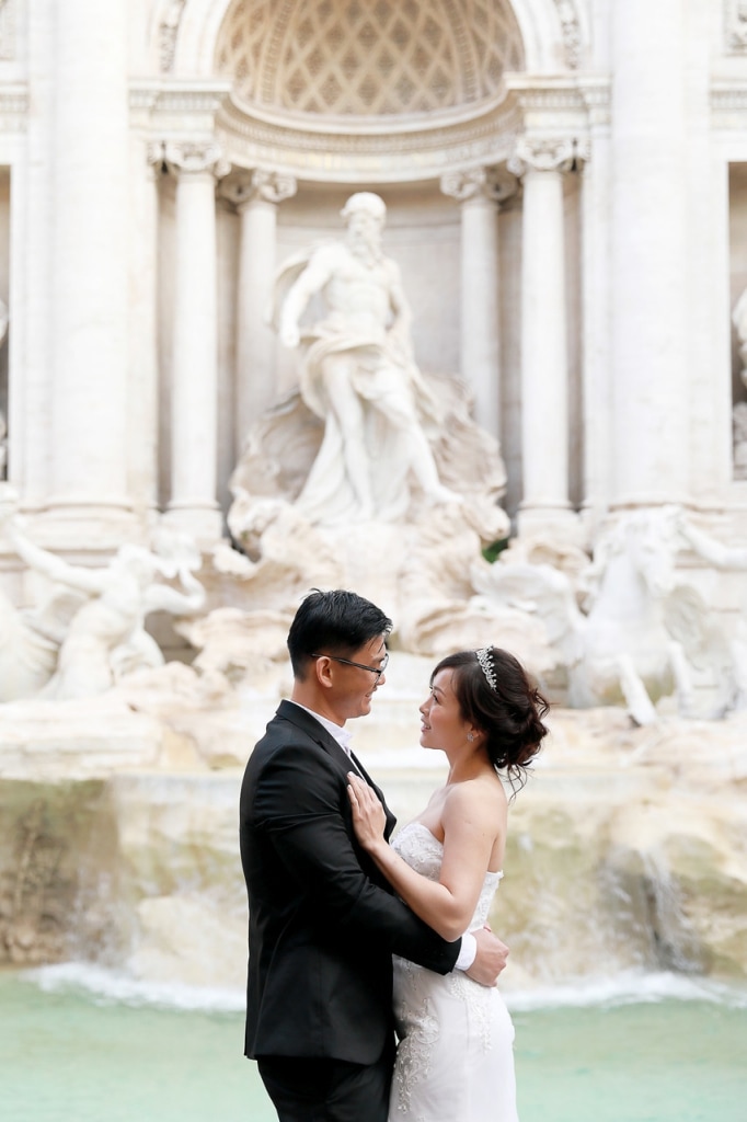 義大利婚紗拍攝 -  特萊維噴泉 by Katie on OneThreeOneFour 0