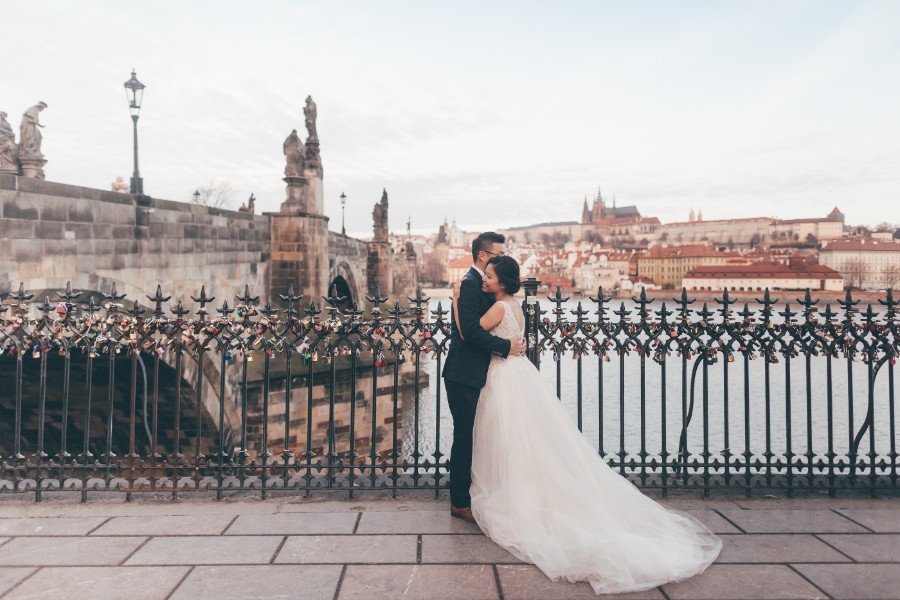 M&B: Prague Fairytale Pre-wedding Photoshoot  by Nika on OneThreeOneFour 7