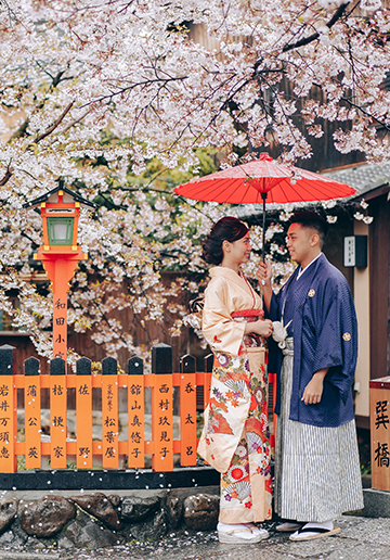 Kyoto Sakura Season Pre-wedding Photoshoot In Kimono