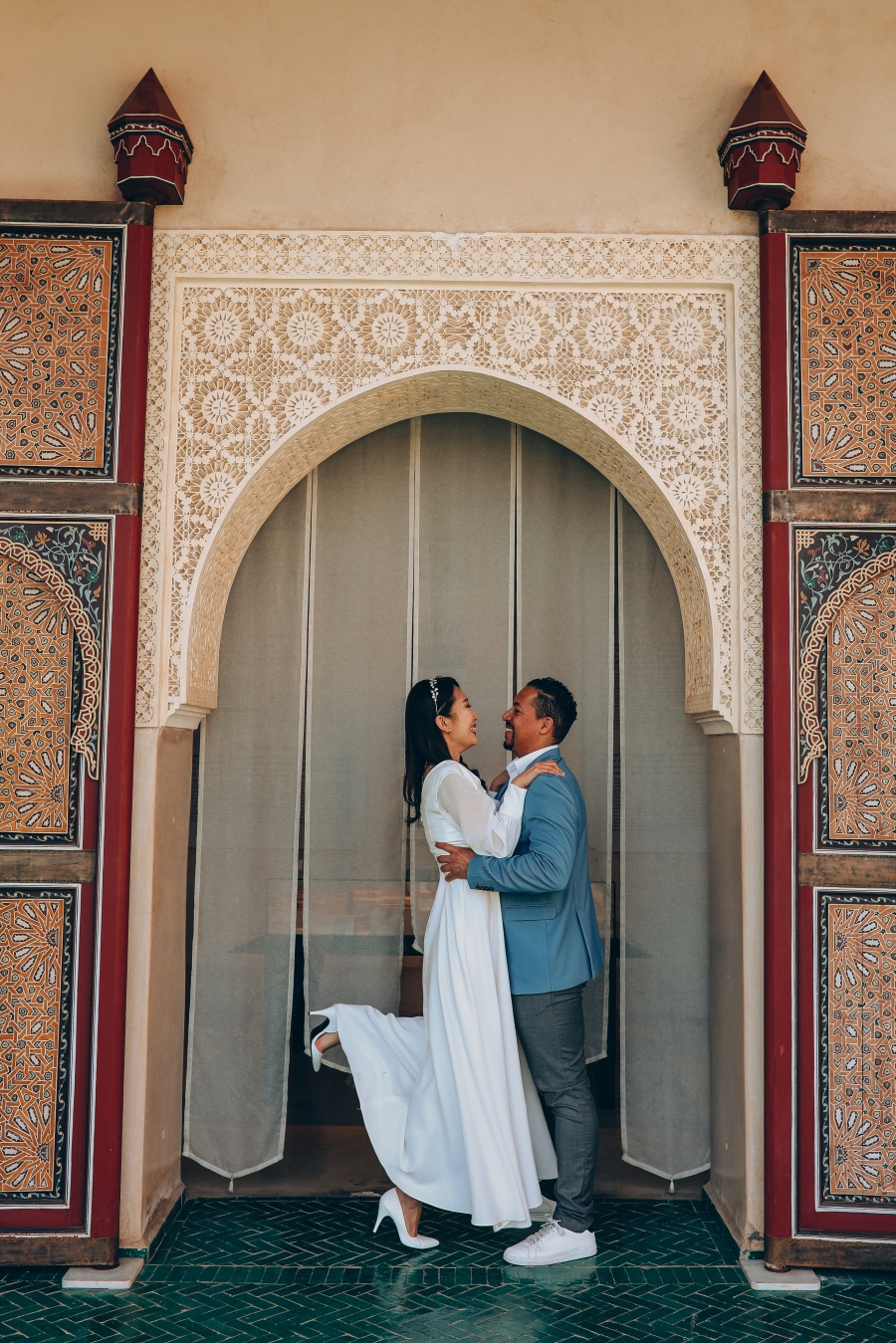 Morocco Casual Couple Honeymoon Photoshoot At Marrakesh  by AW on OneThreeOneFour 11