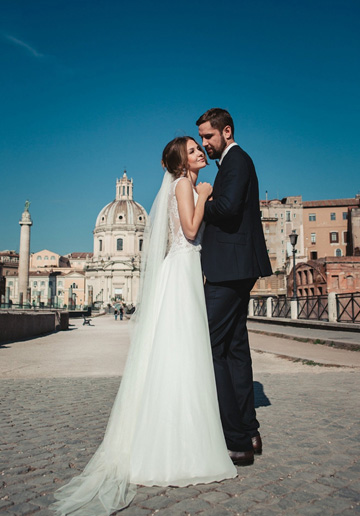 Rome Wedding Photoshoot - Pantheon