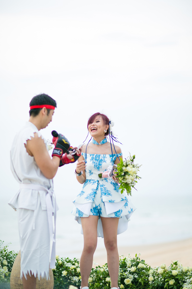 Hong Kong Couple's Destination Beach Wedding At Phuket  by James  on OneThreeOneFour 28