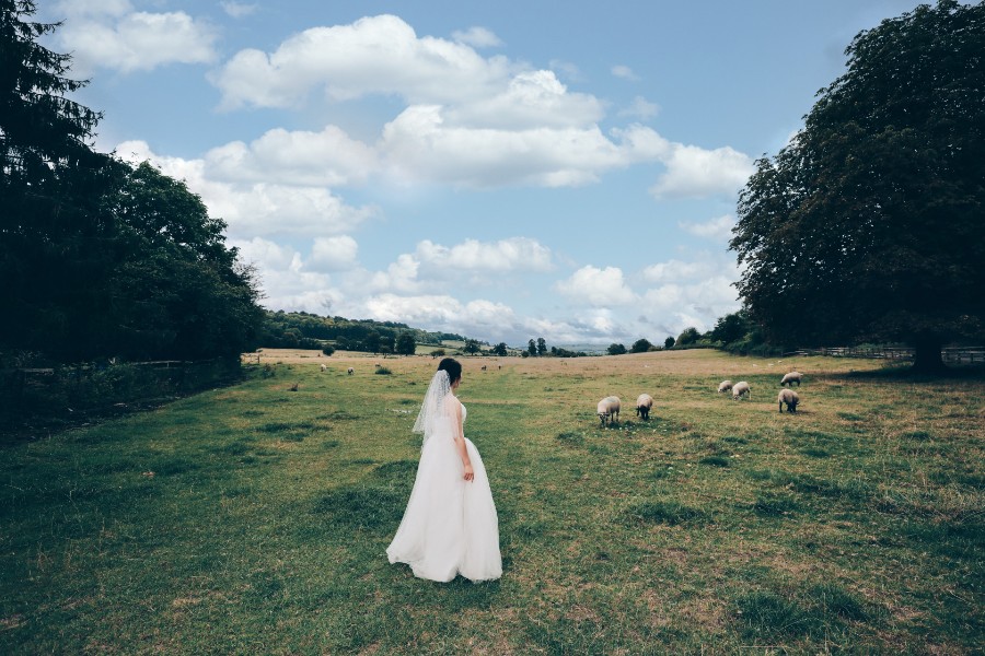 CH&ZW: Nature pre-wedding in London by Dom on OneThreeOneFour 3