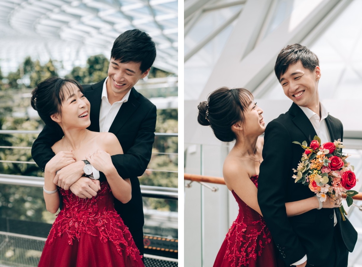 F&N: Cutest couple pre-wedding at Jurong Lake, Gardens by the Bay & Jewel by Grace on OneThreeOneFour 28