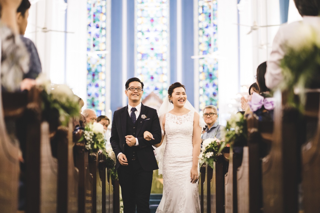Singapore Wedding Day Photography At St. Andrew's Cathedral  by Michael on OneThreeOneFour 27