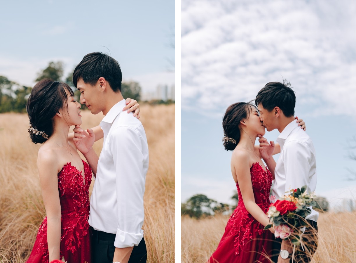 F&N: Cutest couple pre-wedding at Jurong Lake, Gardens by the Bay & Jewel by Grace on OneThreeOneFour 8