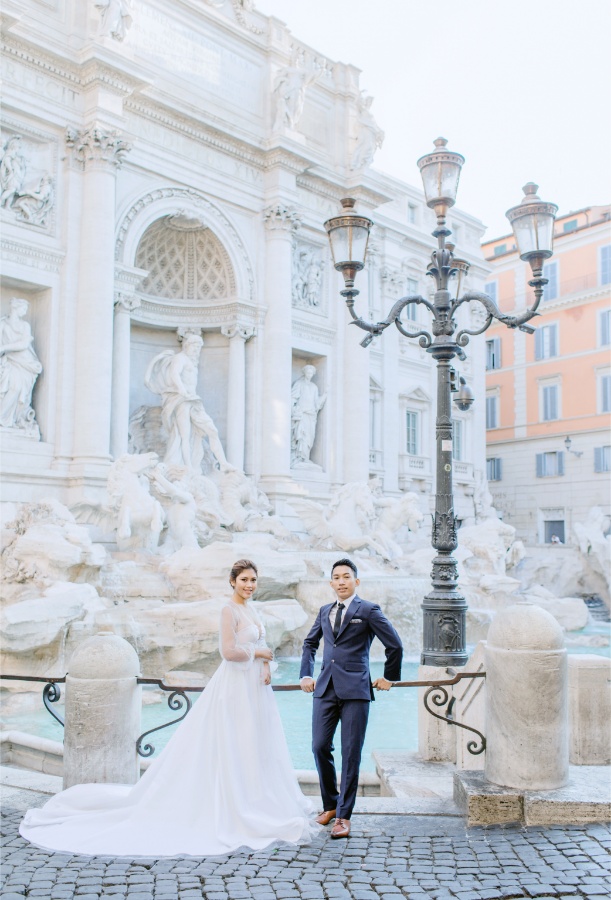 Italy Rome Colosseum Prewedding Photoshoot with Trevi Fountain  by Katie on OneThreeOneFour 18