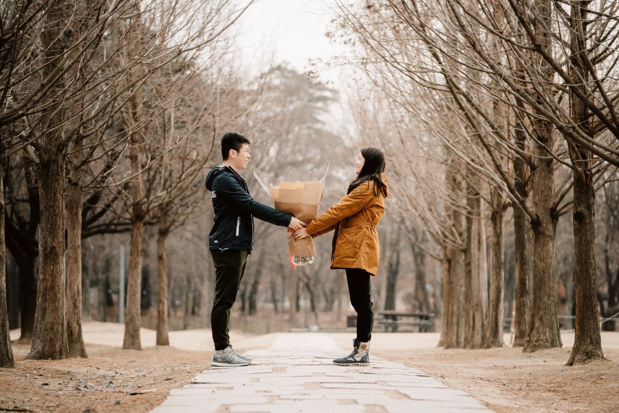 B&M: Surprise proposal in Seoul at Haneul Park by Jungyeol on OneThreeOneFour 10