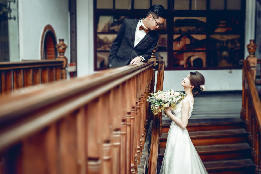 Taiwan Prewedding Photoshoot: Cafe, Bopiliao Historical Block and Ximenting  by Doukou on OneThreeOneFour 7