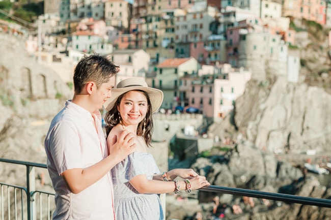 Cinque Terre Engagement Photoshoot by Olga  on OneThreeOneFour 25