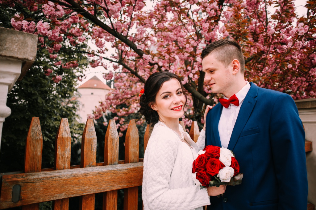 Prague Pre-Wedding Photography At Garden Of The Ramparts In Spring  by Vickie on OneThreeOneFour 17