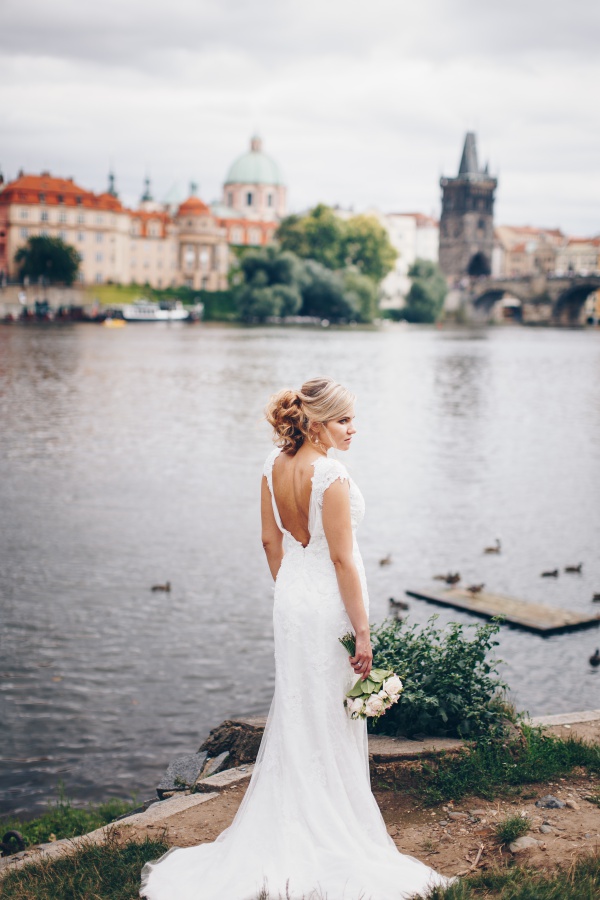 Prague Pre-Wedding Photoshoot At Vrtba Garden And Charles Bridge  by Nika  on OneThreeOneFour 17
