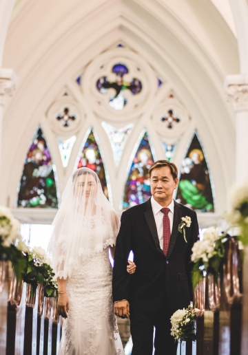 Singapore Wedding Day Photography At St. Andrew's Cathedral 